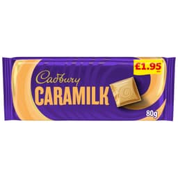 Cadbury Caramilk Chocolate Tablet 80g £1.95 PMP