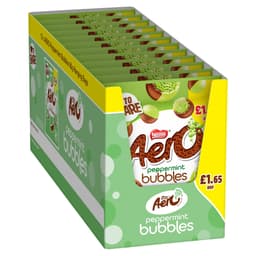 Aero Bubbles Peppermint Chocolate Bag 80g PMP £1.65