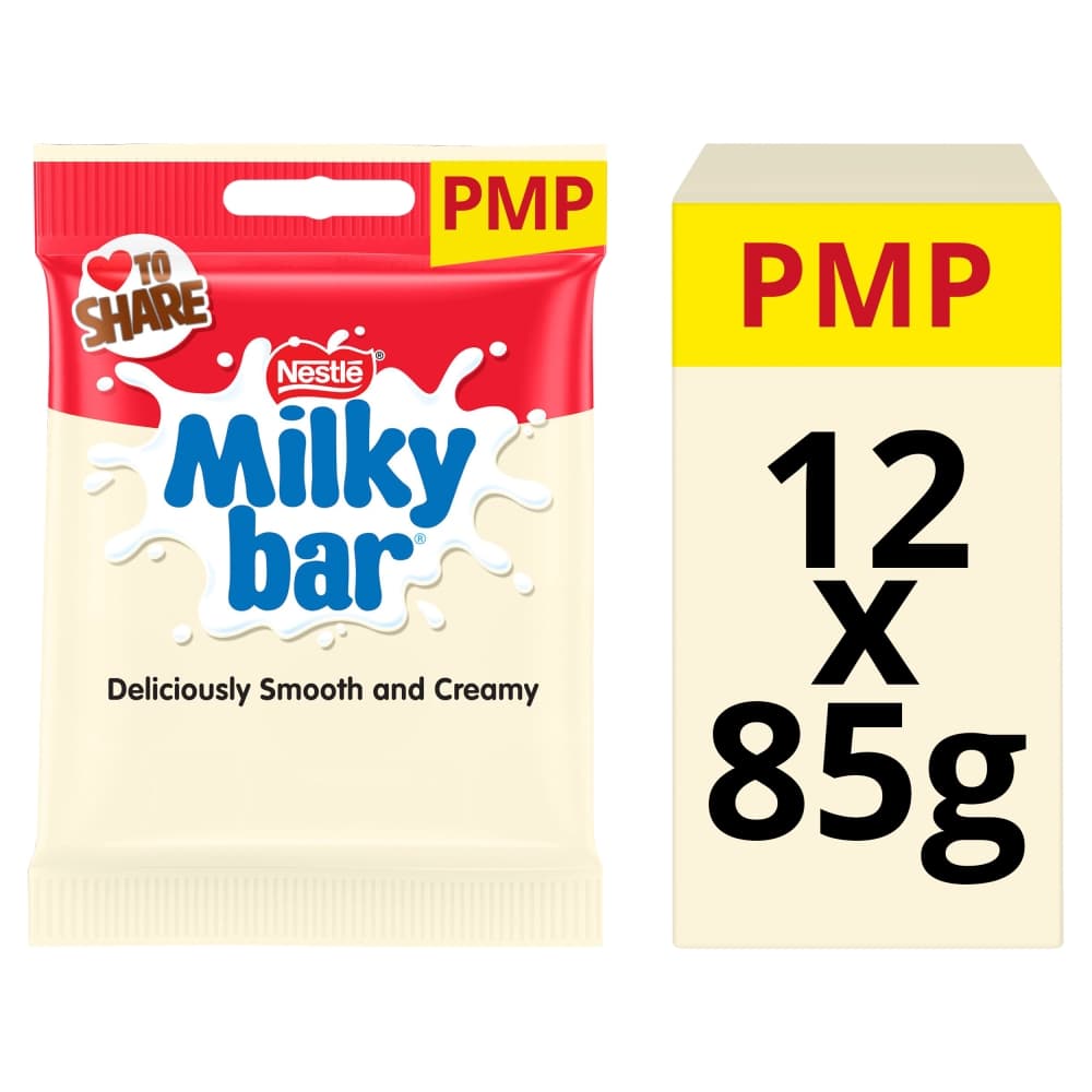 Milkybar Giant Buttons White Chocolate Bag 85g PMP £1.65
