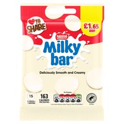Milkybar Giant Buttons White Chocolate Bag 85g PMP £1.65