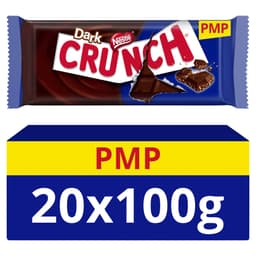 Crunch Dark Chocolate Bar 100g £1.65 PMP