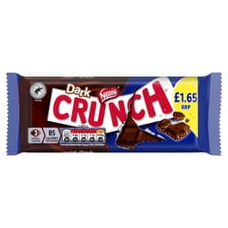Crunch Dark Chocolate Bar 100g £1.65 PMP