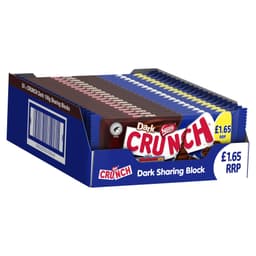 Crunch Dark Chocolate Bar 100g £1.65 PMP