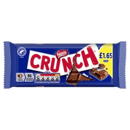Crunch Milk Chocolate Bar 100g PMP £1.65
