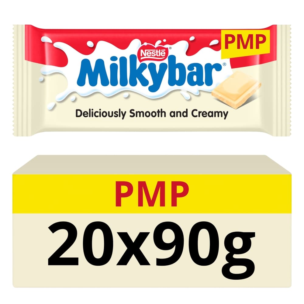 Milkybar® White Chocolate Bar 90g PMP £1.65