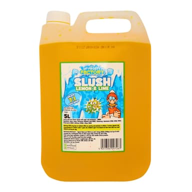 Crazy Frosty Factory Lemon & Lime Slush Syrup - 1 x 5L Bottle