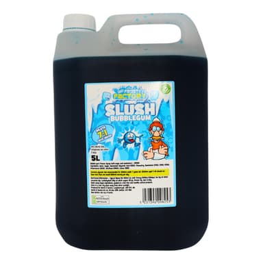 Crazy Frosty Factory Bubblegum Slush Syrup - 1 x 5L Bottle