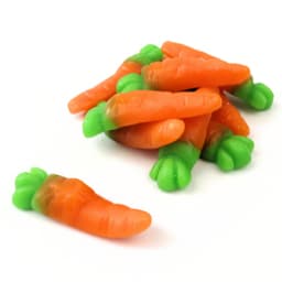 Kingsway Gummy Carrots Bag 3kg