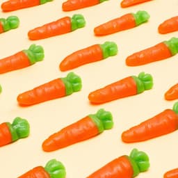 Kingsway Gummy Carrots Bag 3kg