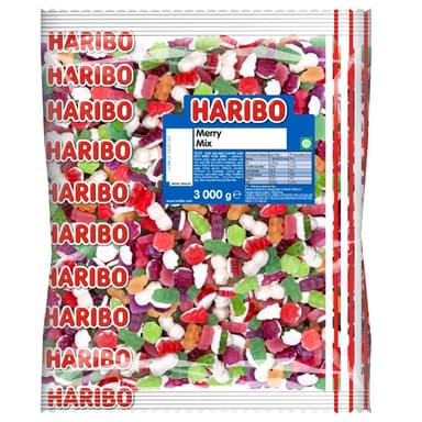 Haribo Merry Mix Limited Edition - 1 x 3kg Bag