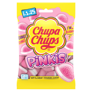 Chupa Chups Pinkis - 12 x 90g Bags