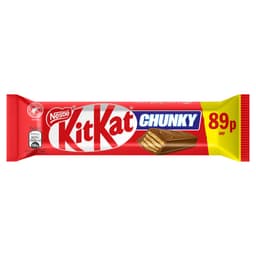 KitKat Chunky Milk Chocolate Bar 40g PMP 89p