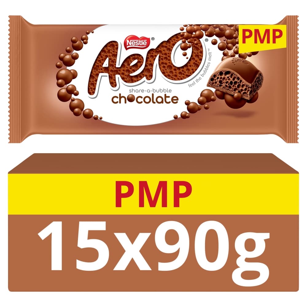 Aero Milk Chocolate Sharing Bar 90g PMP £1.65