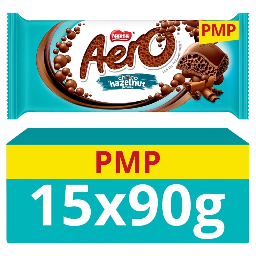 Aero Choco Hazelnut Flavour Sharing Bar 90g PMP £1.65