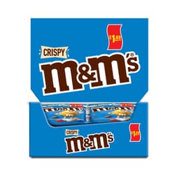 M&M's Crispy Milk Chocolate Bag 77g £1.69 PMP