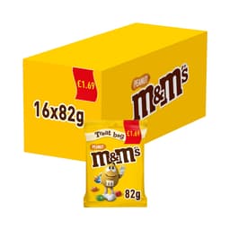 M&M's Milk Chocolate Peanut Bag 82g £1.69 PMP