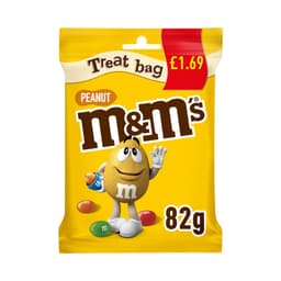 M&M's Milk Chocolate Peanut Bag 82g £1.69 PMP
