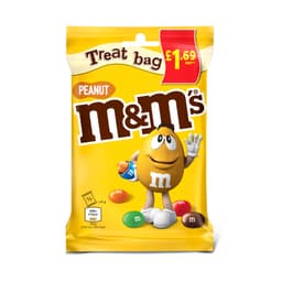 M&M's Milk Chocolate Peanut Bag 82g £1.69 PMP