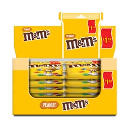 M&M's Milk Chocolate Peanut Bag 82g £1.69 PMP