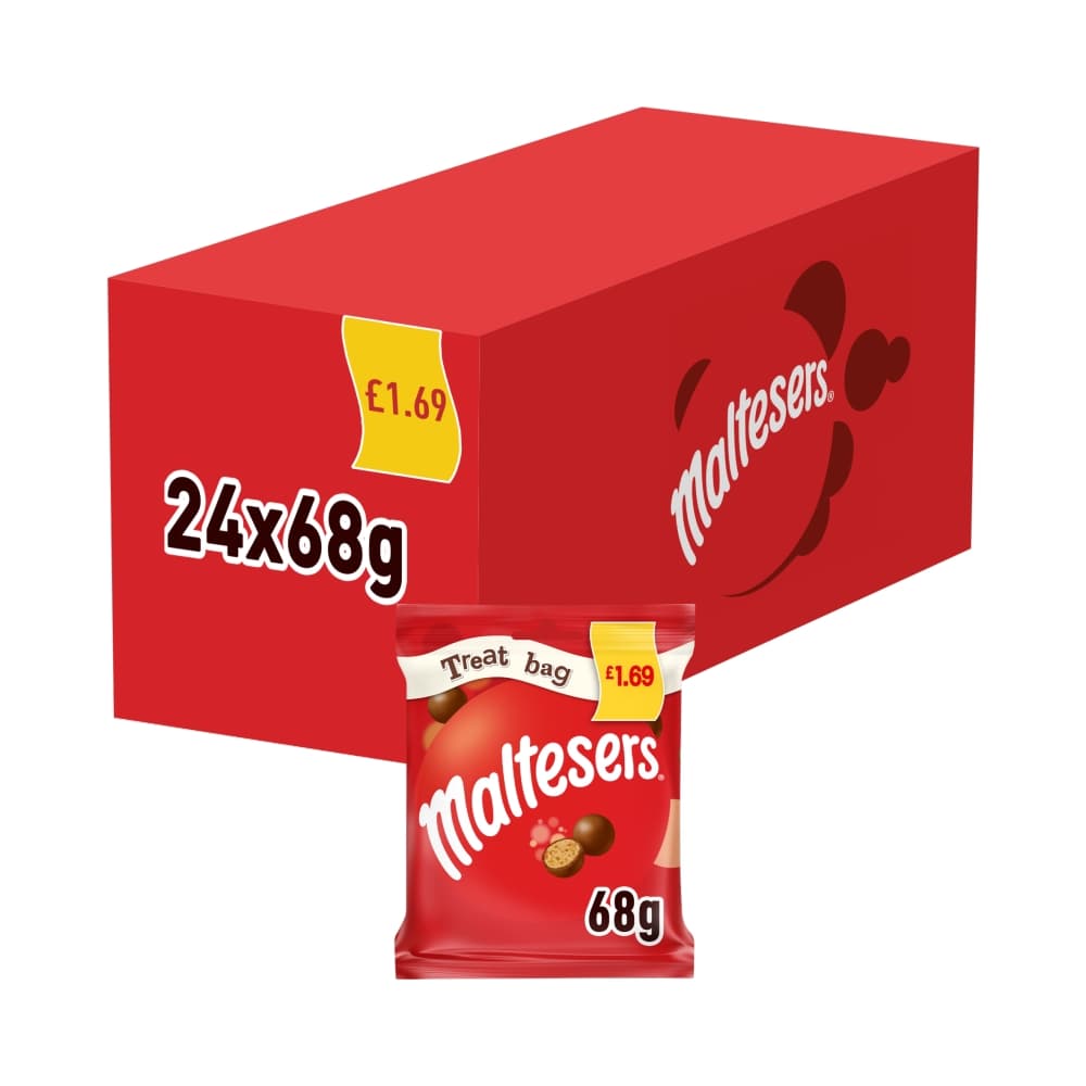 Maltesers Milk Chocolate & Honeycomb Bites Treat Bag 68g £1.69 PMP