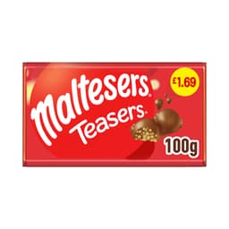 Maltesers Teasers Milk Chocolate & Honeycomb Block Bar 100g £1.69 PMP