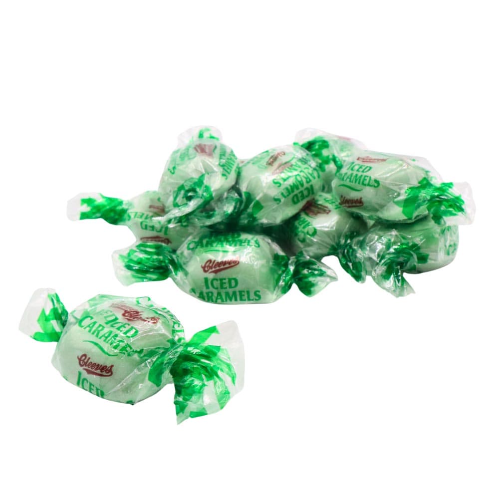 Cleeve's Mint Iced Caramels Jar 2kg
