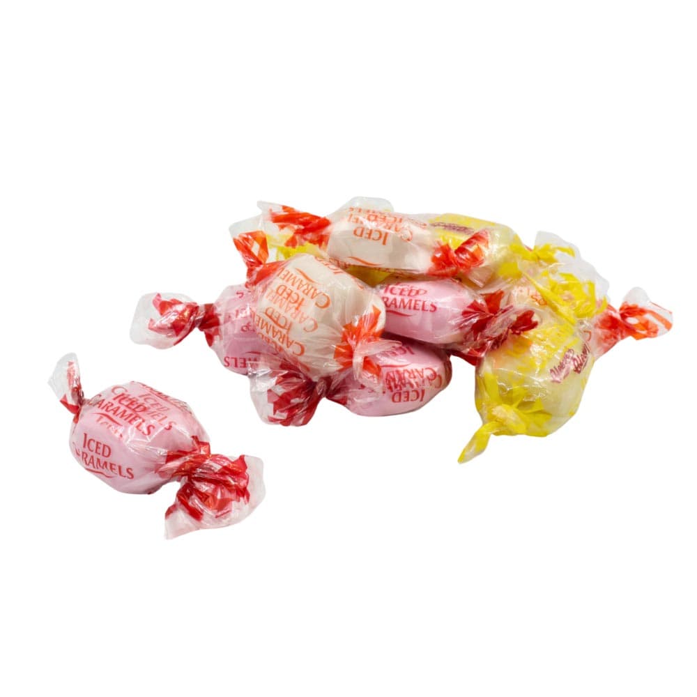Cleeve's Mixed Fruit Iced Caramels Jar 2kg