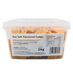 Sea Salt Flavoured Fudge Tub 2kg