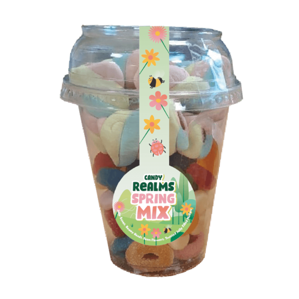 Candy Realms Spring Mix Cup 215g