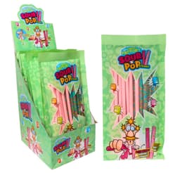 Crazy Candy Factory Sour n Pop Straws 80g