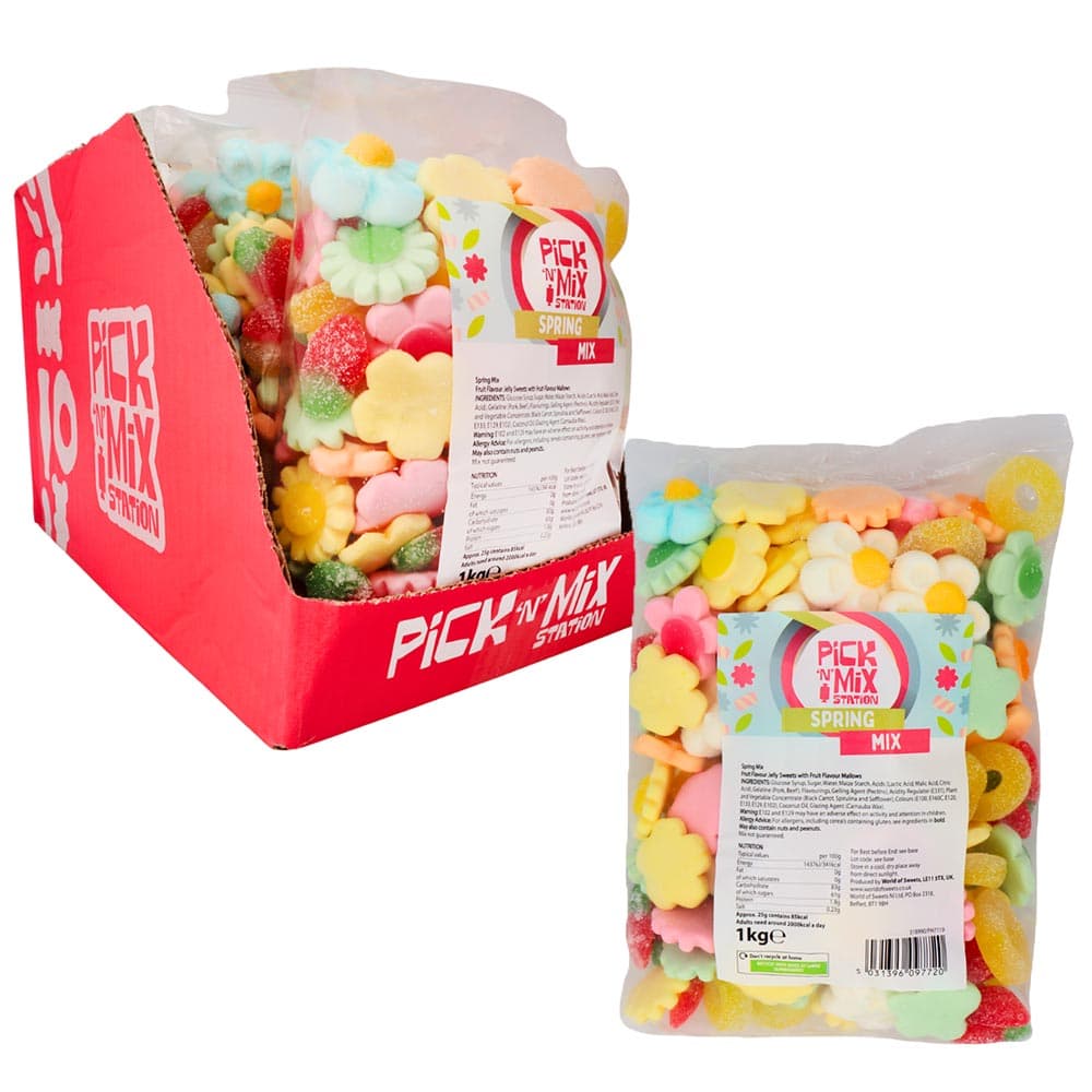 Pick N Mix Station Spring Mix 1kg 5 Pack 
