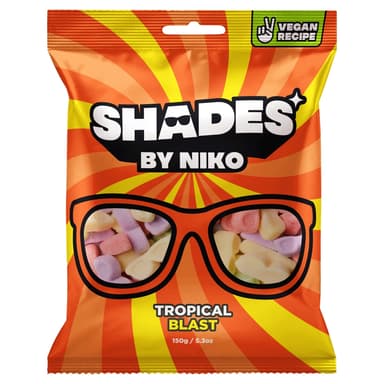 Shades by Niko Tropical Blast - 20 x 150g Bags