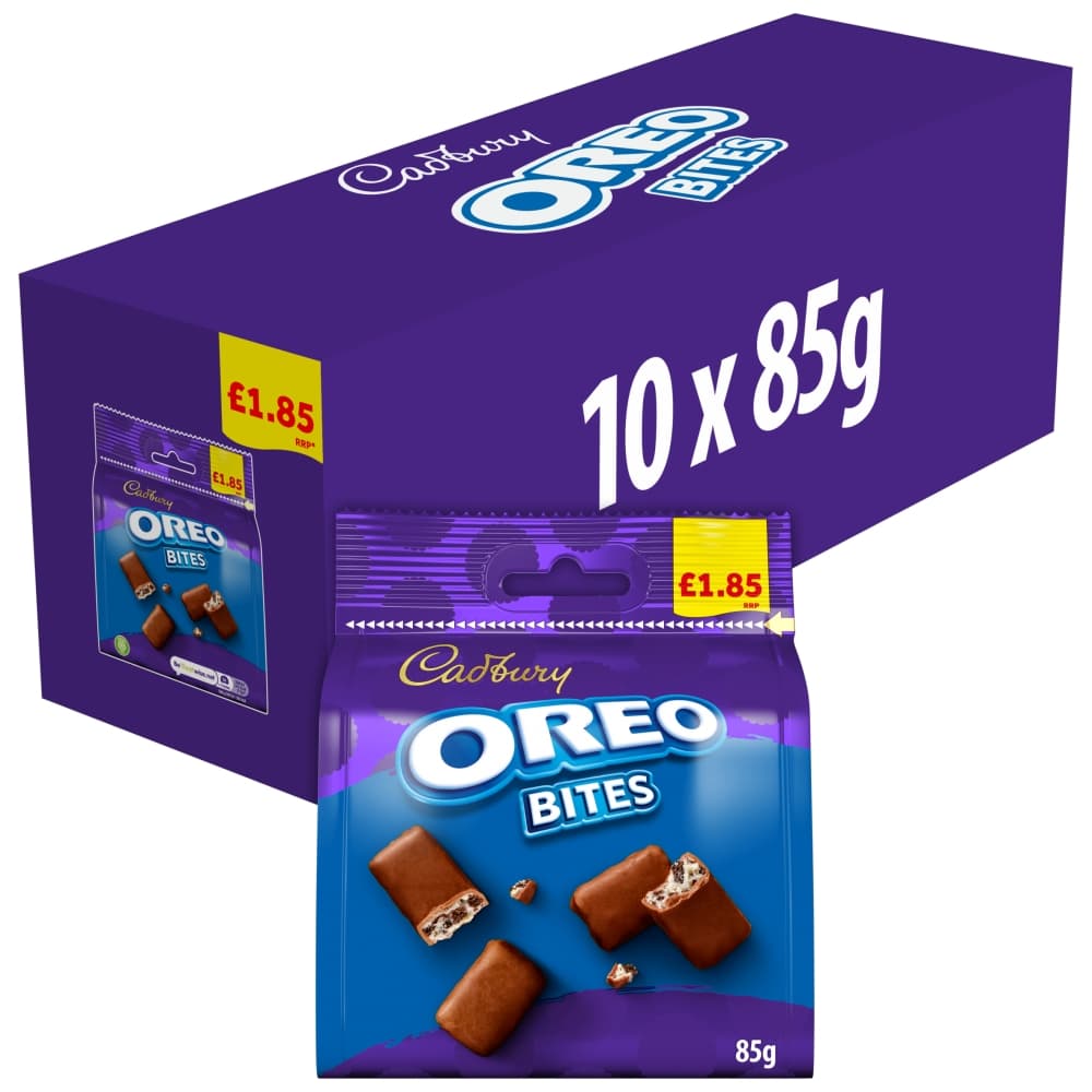 Cadbury Oreo Bites Milk Chocolate Pouch 85g £1.85 PMP