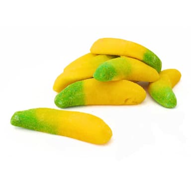 Vidal Jelly Filled Bananas - 1 x 1kg Bag