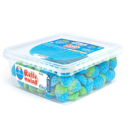 Vidal Jelly Filled Blue Raspberries Tub 10p PMP