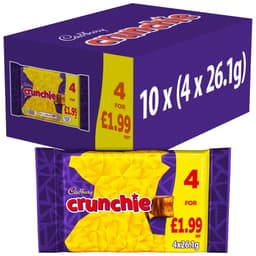 Cadbury Crunchie Chocolate Bar 104.4g £1.99 PMP