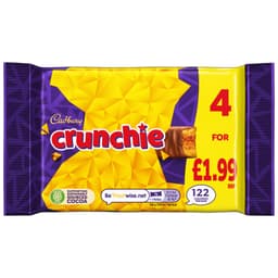 Cadbury Crunchie Chocolate Bar 104.4g £1.99 PMP