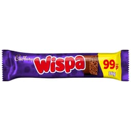 Cadbury Wispa Chocolate Bar 36g 99p PMP