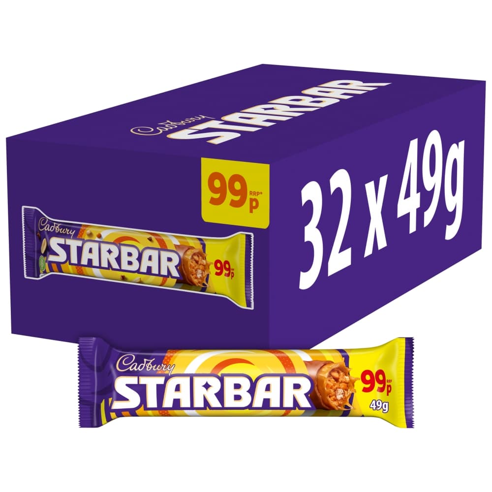 Cadbury Starbar Chocolate Bar 49g 99p PMP