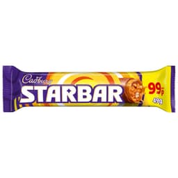 Cadbury Starbar Chocolate Bar 49g 99p PMP