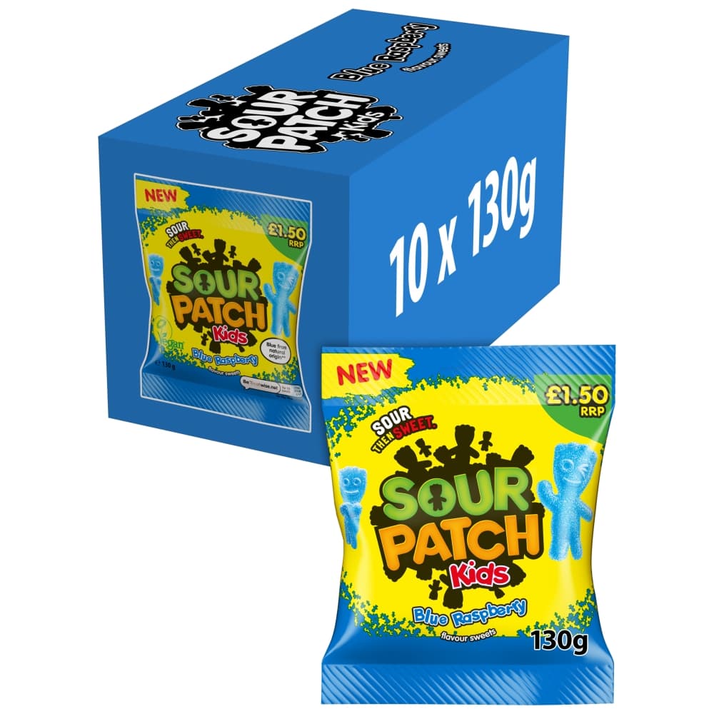 Sour Patch Kids Blue Raspberry Candy 130g £1.25 PMP