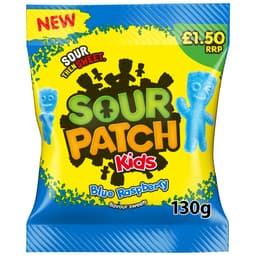 Sour Patch Kids Blue Raspberry Candy 130g £1.25 PMP