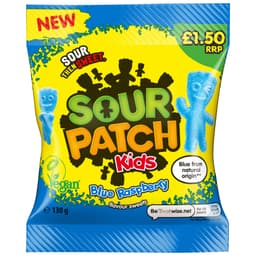 Sour Patch Kids Blue Raspberry Candy 130g £1.25 PMP