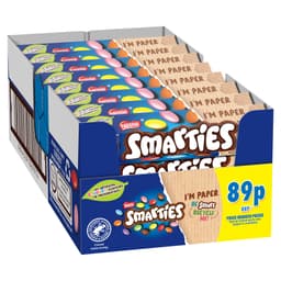 Smarties Milk Chocolate Tube 38g PMP 89p