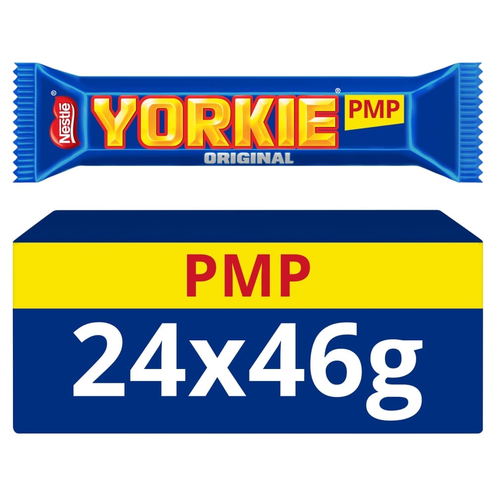Yorkie Milk Chocolate Bar 46g PMP 89p