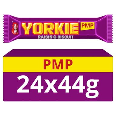 Yorkie Raisin & Biscuit Chocolate Bar - 24 x 38g Bars