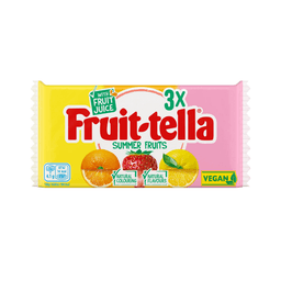Fruit-tella Summer Fruits Stick 3 Pack 123g