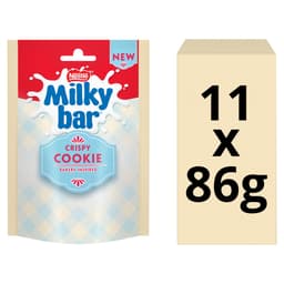 Milkybar Buttons Crispy Cookie White Chocolate Sharing Bag 86g