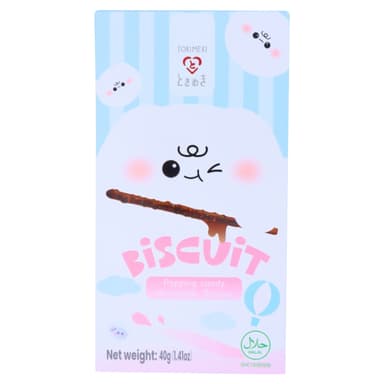 Tokimeki Biscuit Popping Candy Chocolate Flavour - 10 x 40g Packs