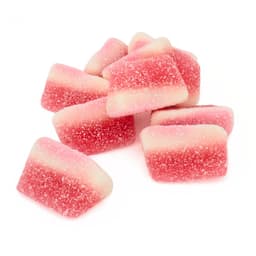 Vidal Sour Strawberry Slices Bag 3kg